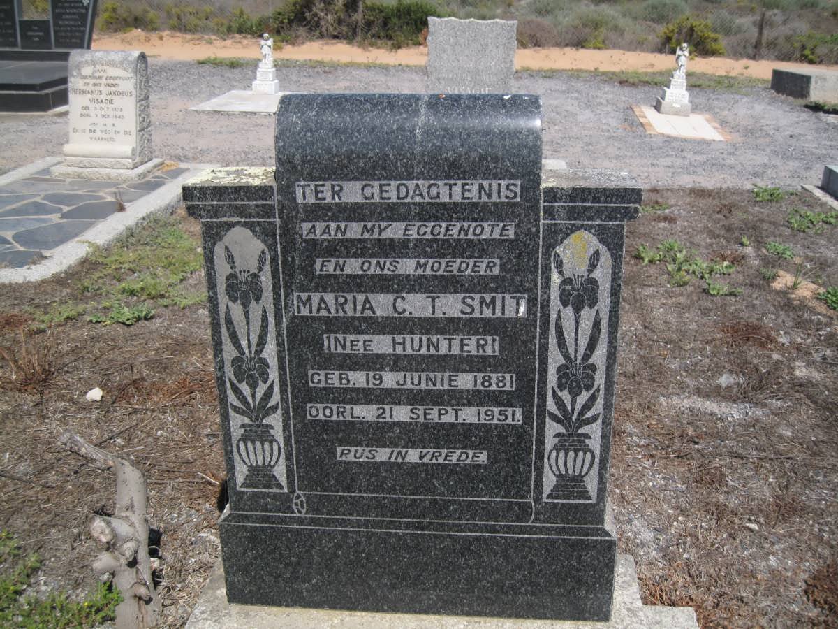 SMIT Maria C.T. nee HUNTER 1881-1951