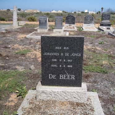 BEER Johannes H. De Jongh, de 1913-1988