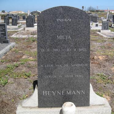 HEYNEMANN Mieta 1910-1965