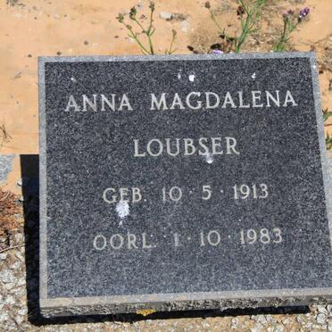 LOUBSER Anna Magdalena 1913-1983