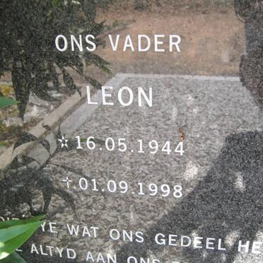 PLESSIS Leon, du 1944-1998 