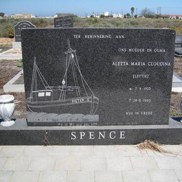 SPENCE Aletta Maria Gloudina 1925-1993
