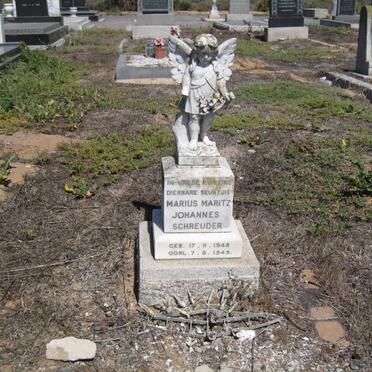 SCHREUDER Marius Maritz Johannes 1948-1949