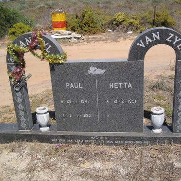 ZYL Paul, van 1947-1993 &amp; Hetta 1951-