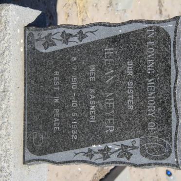 MEYER Ilean nee KASNER 1910-1932