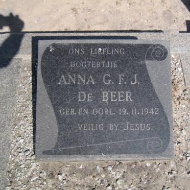 BEER Anna G.F.J., de 1942-1942