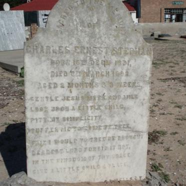 ? Charles Ernest Stephen 1891-1892