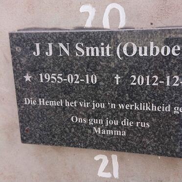 SMIT J.J.N. 1955-2012