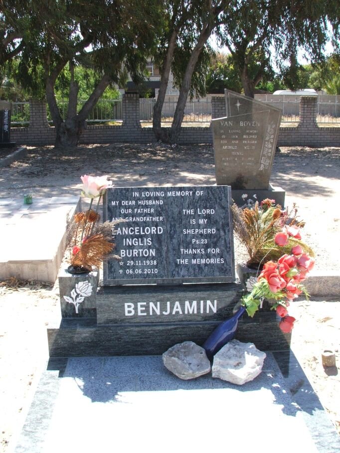 BENJAMIN Lancelord Inglis Burton 1938-2010