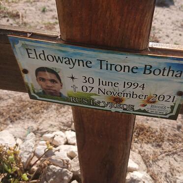 BOTHA Eldowayne Tirone 1994-2021