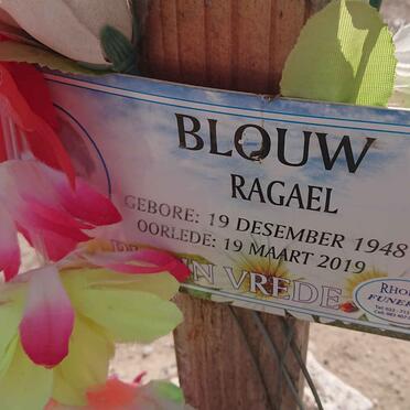 BLOUW Ragael 1948-2019