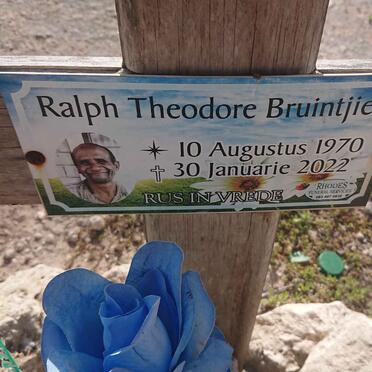 BRUINTJIES Ralph Theodore 1970-2022