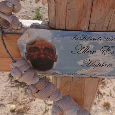 HOPSON Alex Ernest 1960-2022