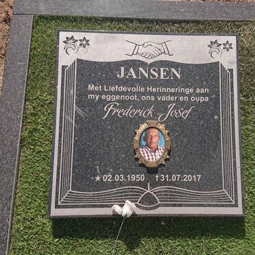 JANSEN Frederick Josef 1950-2017