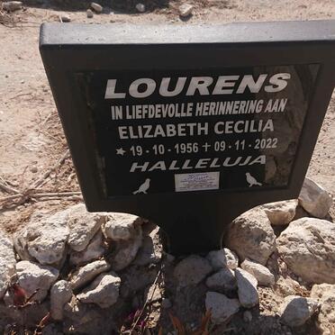 LOURENS Elizabeth Cecilia 1956-2022