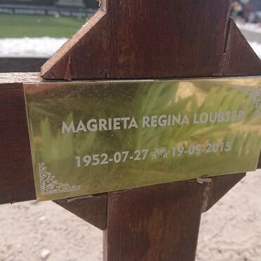 LOUBSER Magrieta Regina 1952-2015