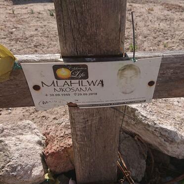 MLAHLWA Nkosana 1959-2018