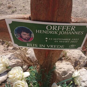 ORFFER Hendrik Johannes 1953-2022