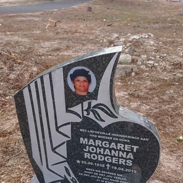 RODGERS Margaret Johanna 1935-2019