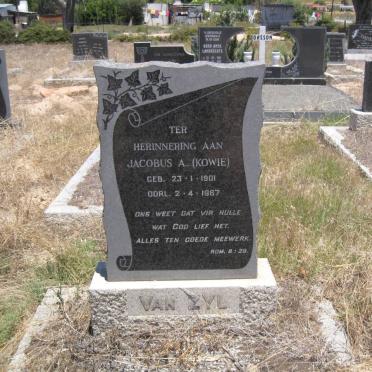 ZYL Jacobus A., van 1901-1967