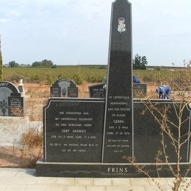 PRINS Gert Andries 1908-1976 :: PRINS Gerda 1964-1976