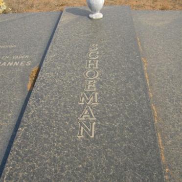 SCHOEMAN Josephus Johannes 1922-1992