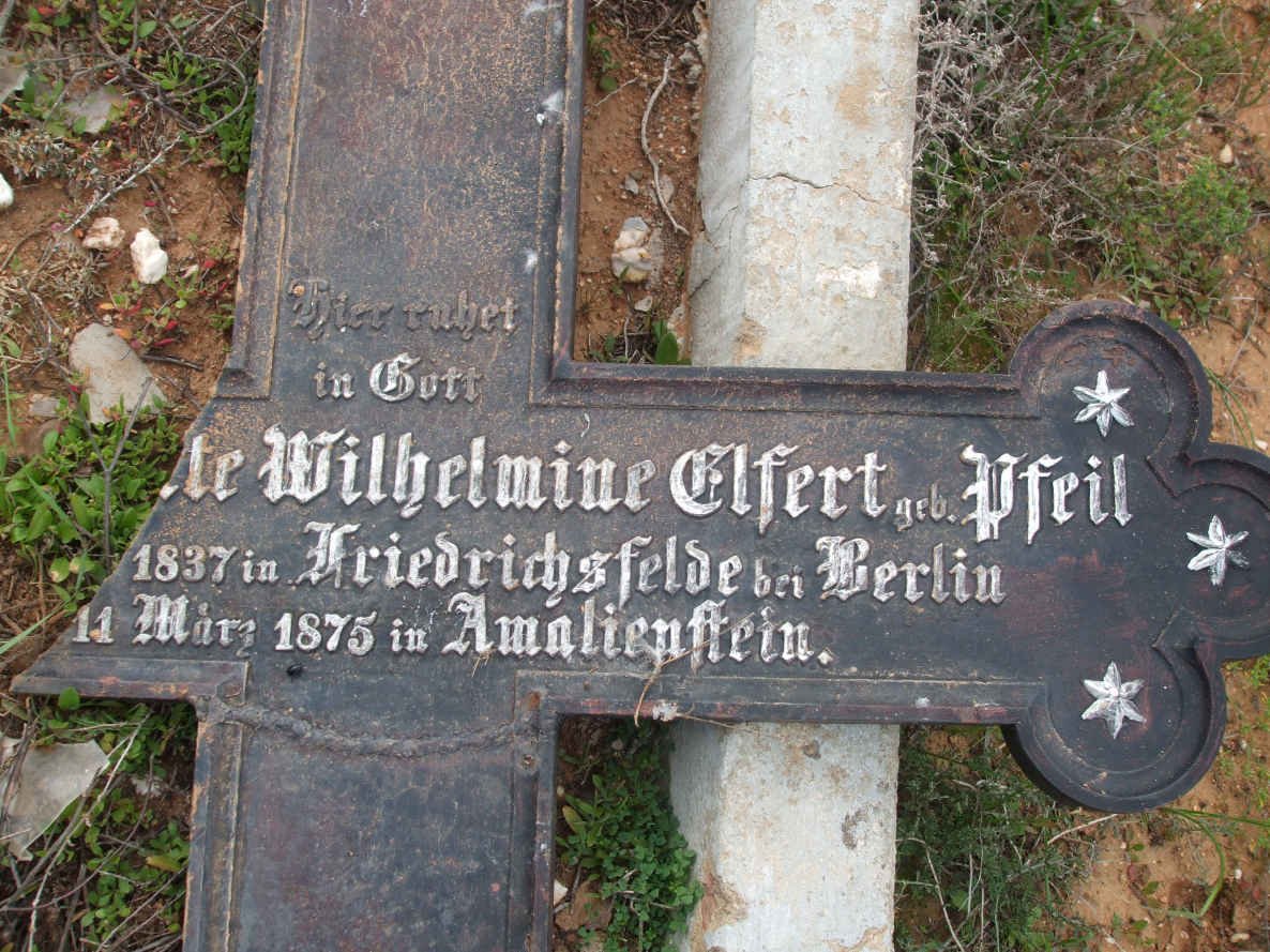 ELFERT Marie Charlotte Wilhelmine nee PFEIL 1837-1875
