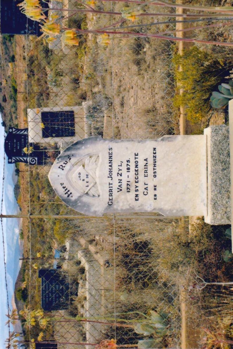 ZYL Gerrit Johannes, van 1771-1875 & Catherina OOSTHUIZEN