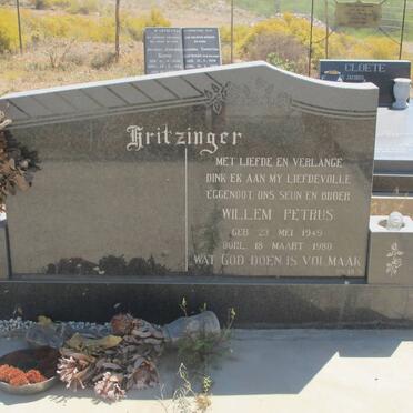 KRITZINGER Willem Petrus 1949-1980