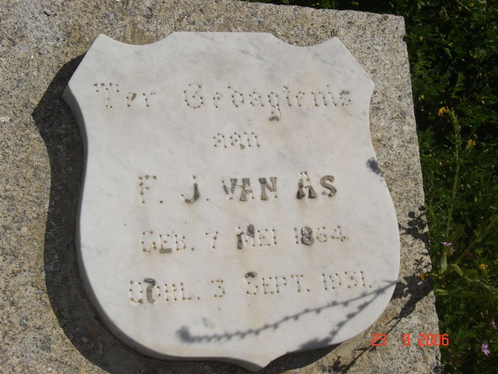 AS F.J., van 1864-1931