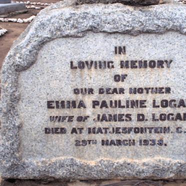 LOGAN Emma Pauline -1938