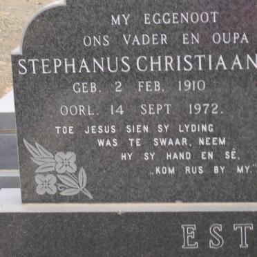 ESTERHUIZEN Stephanus Christiaan 1910-1972