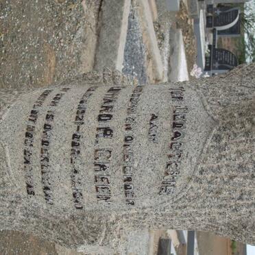 GREEN Edward R. 1921-1940