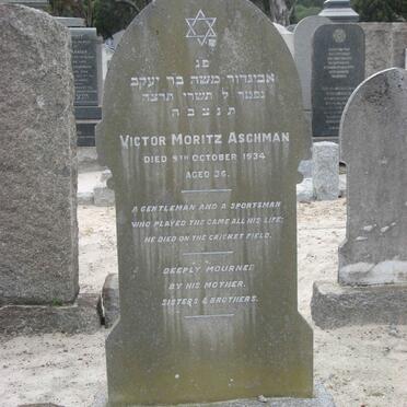 ASCHMAN Victor Moritz -1934