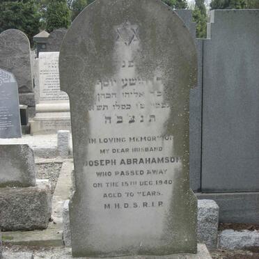 ABRAHAMSON Joseph -1940