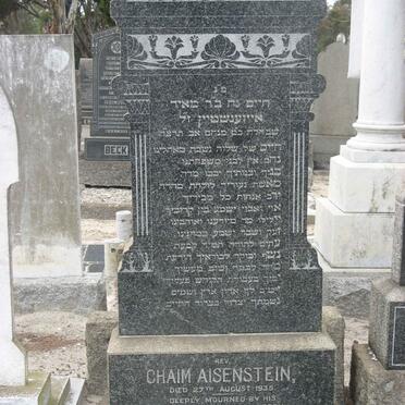 AISENSTEIN Chaim -1935
