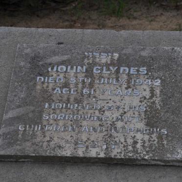 CLYDES John -1942
