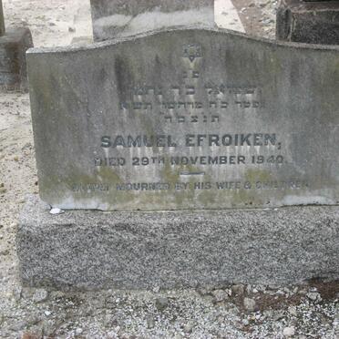 EFROIKEN Samuel -1940