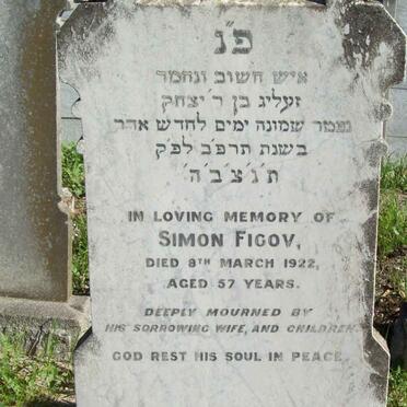 FIGOV Simon  -1922 