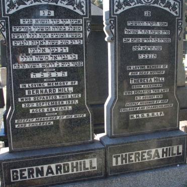 HILL Bernard  -1927 