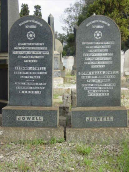 JOWELL Herman -1941 &amp; Dora Lillian -1939