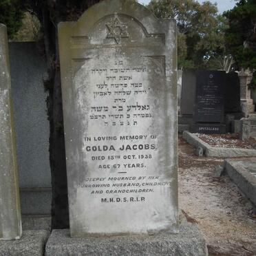 JACOBS Golda -1938