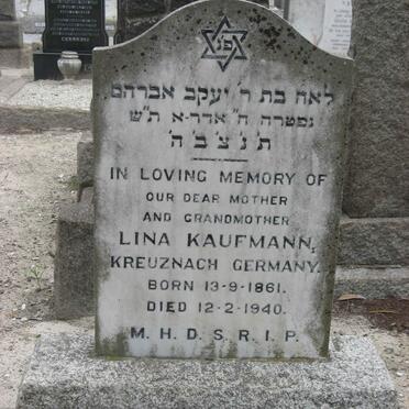 KAUFMANN Lina 1861-1940