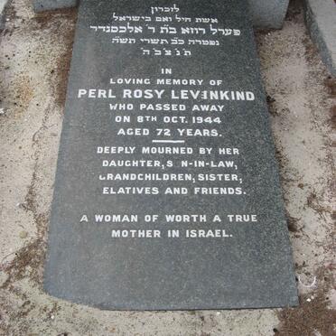 LEVINKIND Perl Rosy -1944