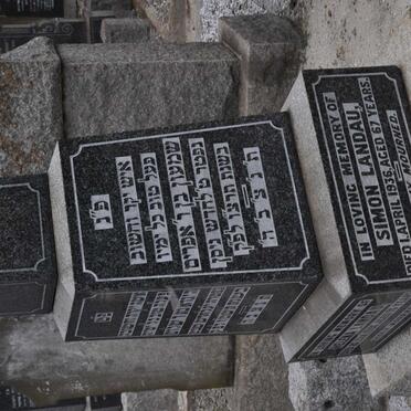 LANDAU Simon -1936 &amp; Helena -1956