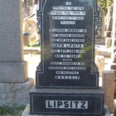 LIPSHITZ David  -1941 