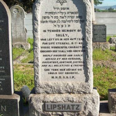 LIPSHATZ Sally -1942 
