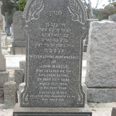MARCUS John -1934