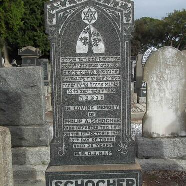 SCHOCHER Philip A. -1932