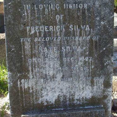 SILVA Frederick -1927